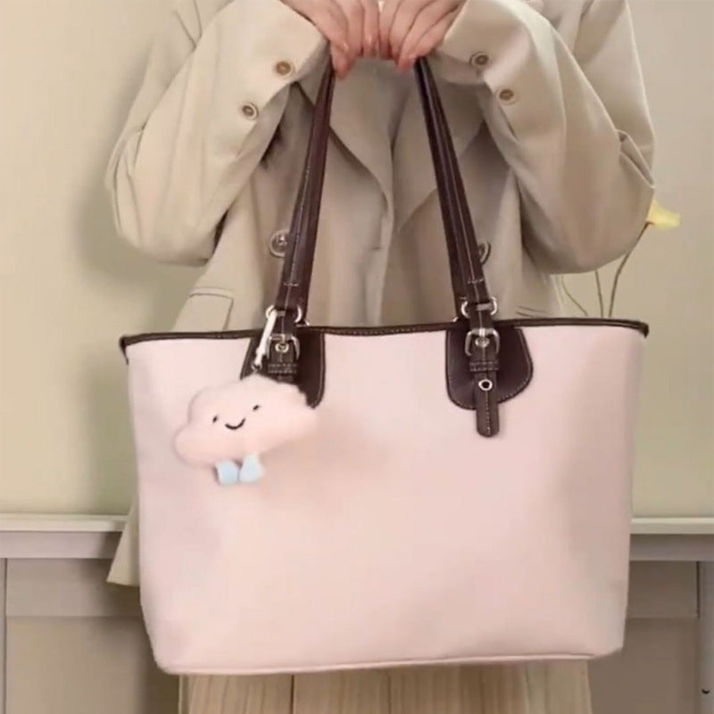 High-end Stylish Versatile Large-capacity Single-shoulder Bag For Class And Commuting