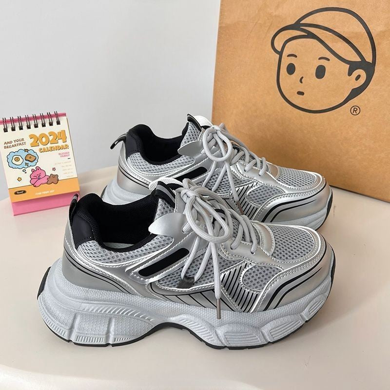 Breathable Versatile Lightweight Casual Height Enhancing Sneakers
