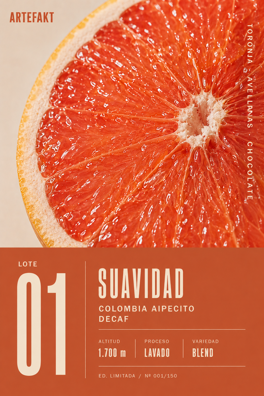 Lote 01 — Suavidad · Colombia Aipecito DECAF