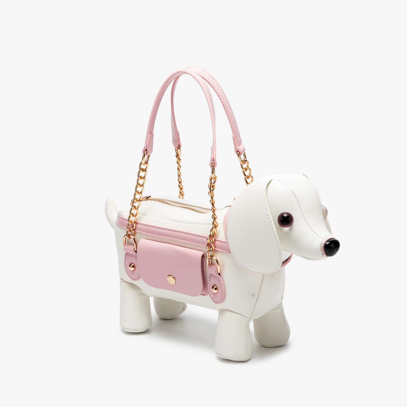 Cute Teddy Dog Shaped Crossbody Bag