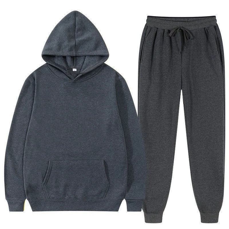 Mens Suit Style Pullover Hoodie For Sports