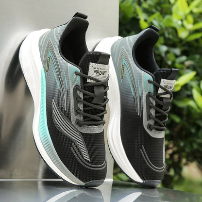 Mens Soft-soled Leather Waterproof Casual Athletic Shoes